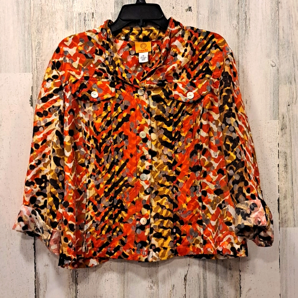 0708 Ruby Rd Button Up Blouse
